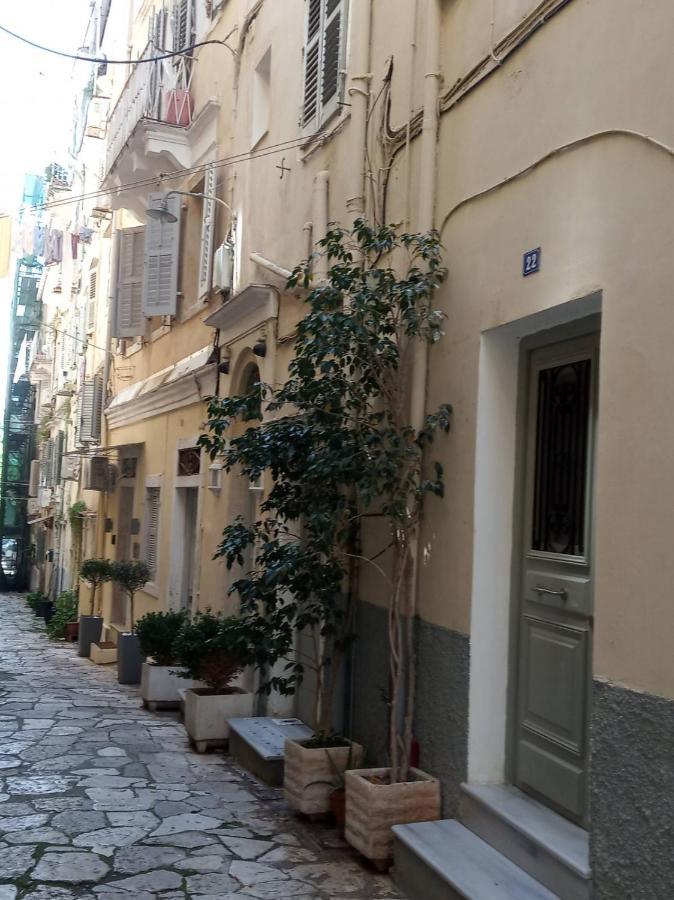 Ferienwohnung Happiness Str. Corfu Old Town Exterior foto